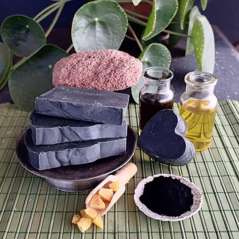 All-Natural-Cold Process Soap - Activated Charcoal-Soaps-Beachroad Skin Care