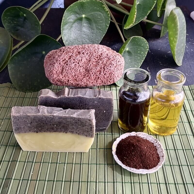 All-Natural-Cold Process Soap - Coffee Grind-Soaps-Beachroad Skin Care